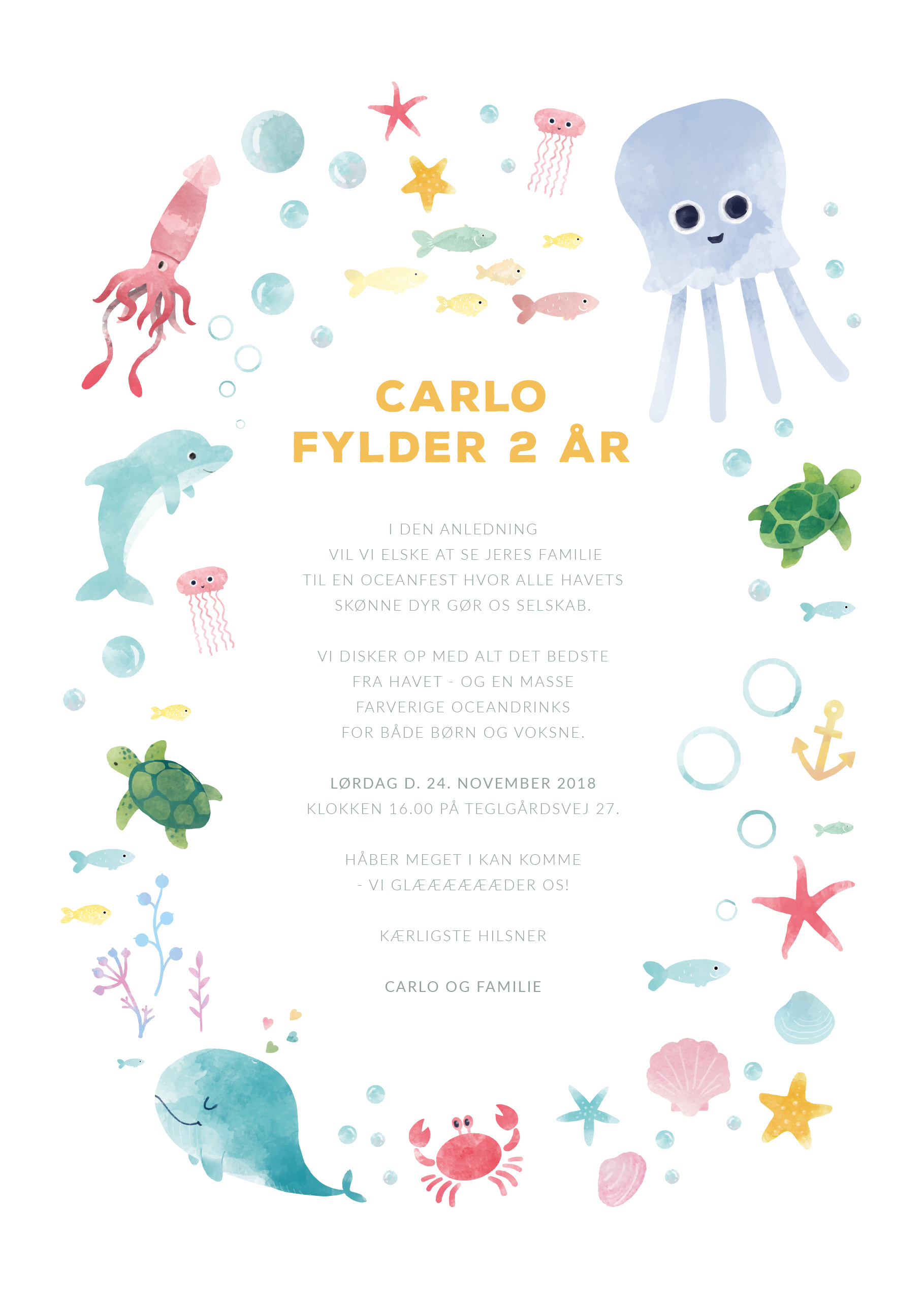 Børnefødselsdag - Carlo